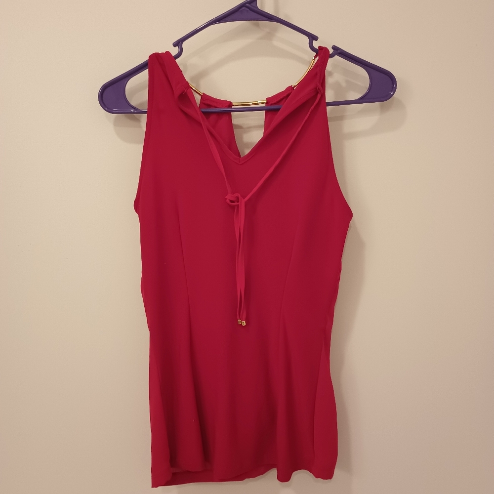 Cache Ruffle Top - Picture 2 of 3